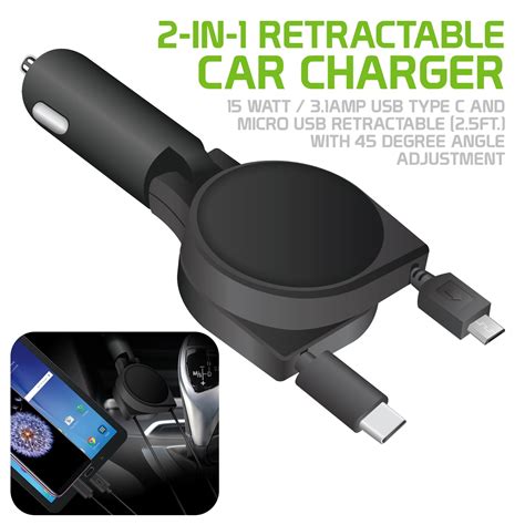 usb c car charger walmart